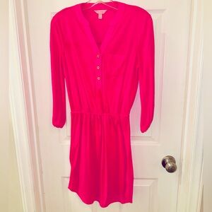 Lilly Pulitzer Hot Pink XS romper - perfect for any BARBIE theme